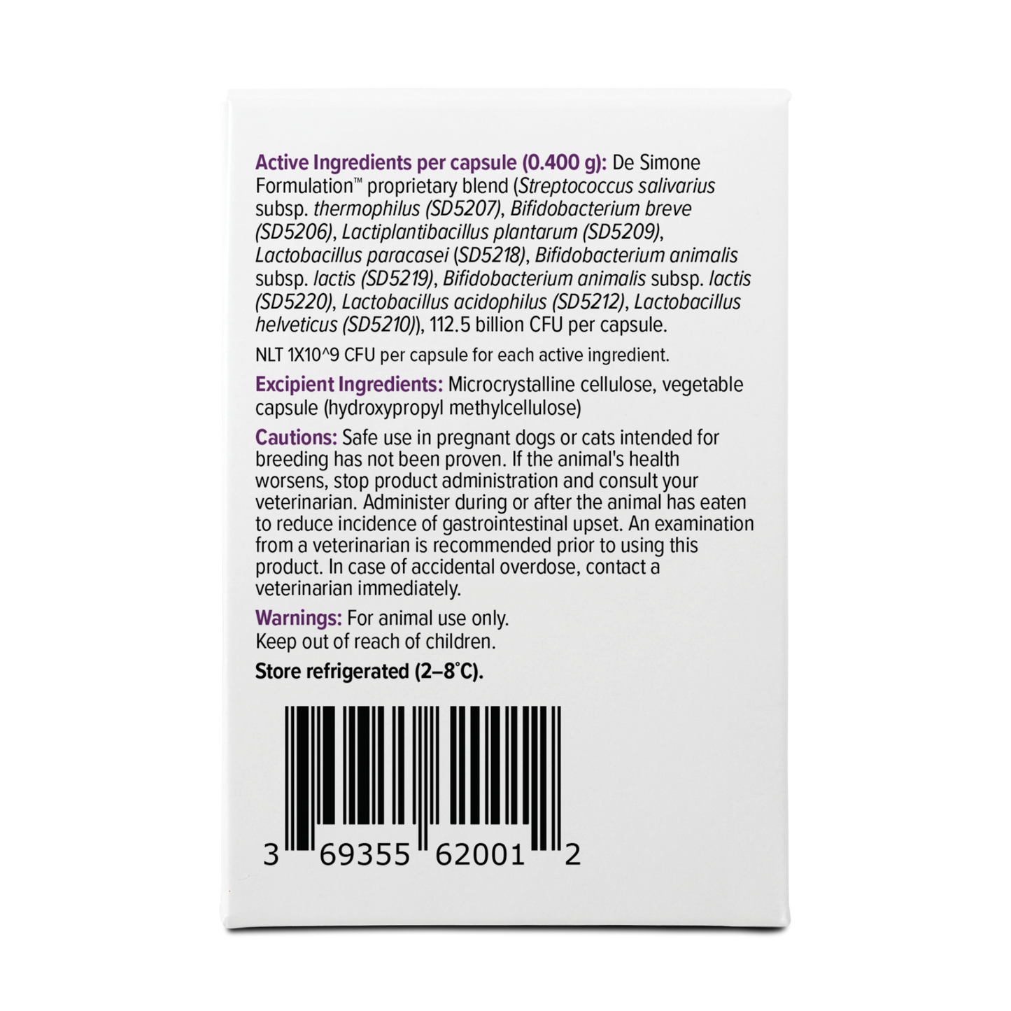 Visbiome Vet GI Care+ - Capsules