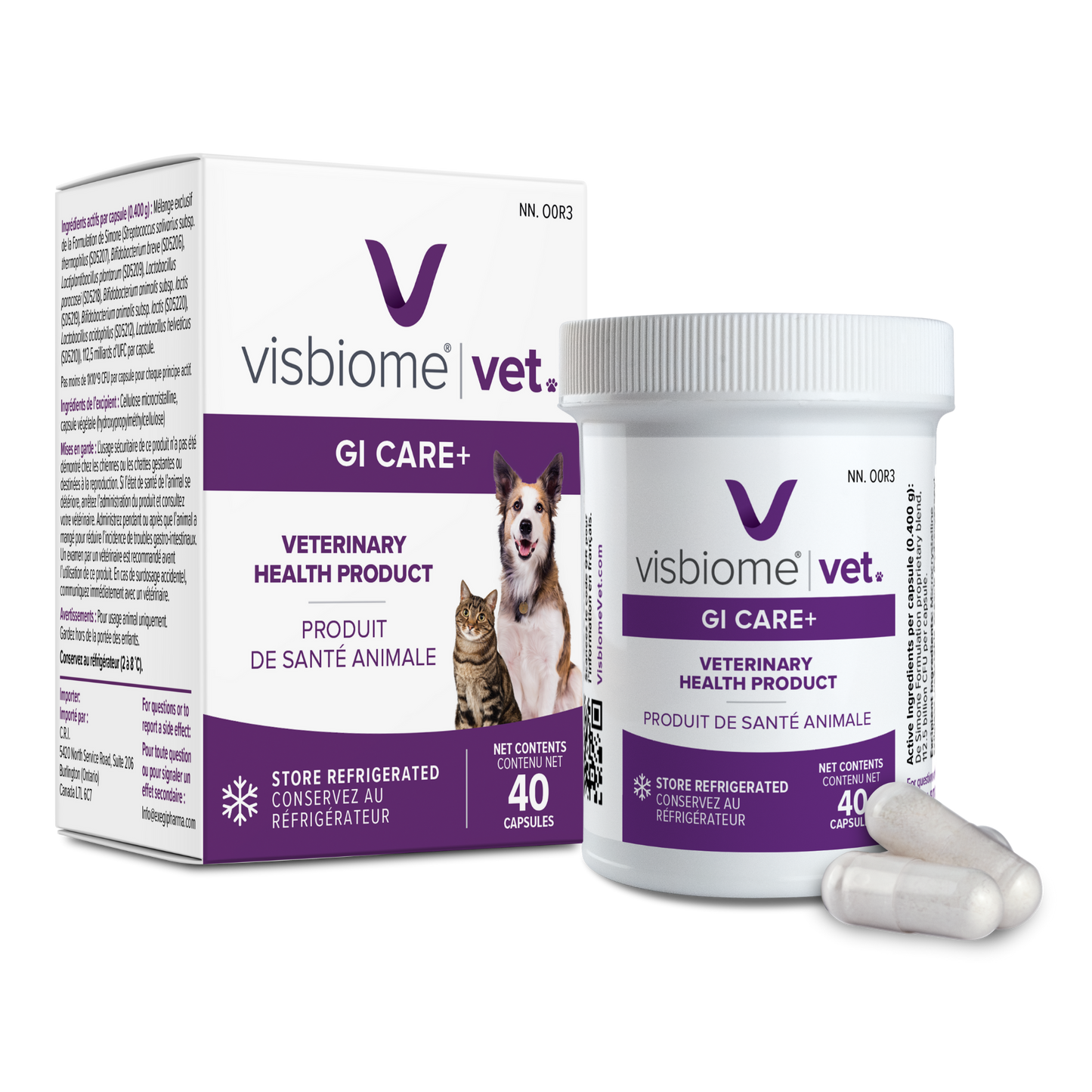 Visbiome Vet GI Care+ - Capsules - Mini Case